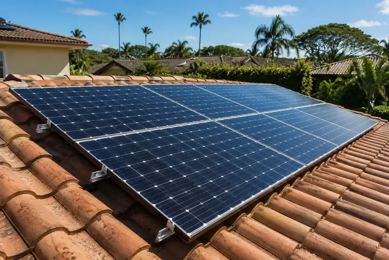 Installation de panneaux solaires à Claira